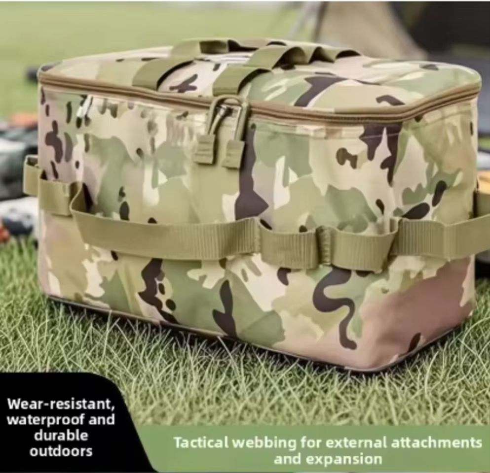 Camping Cooking Rack - Borsa portaoggetti per bombole di gas