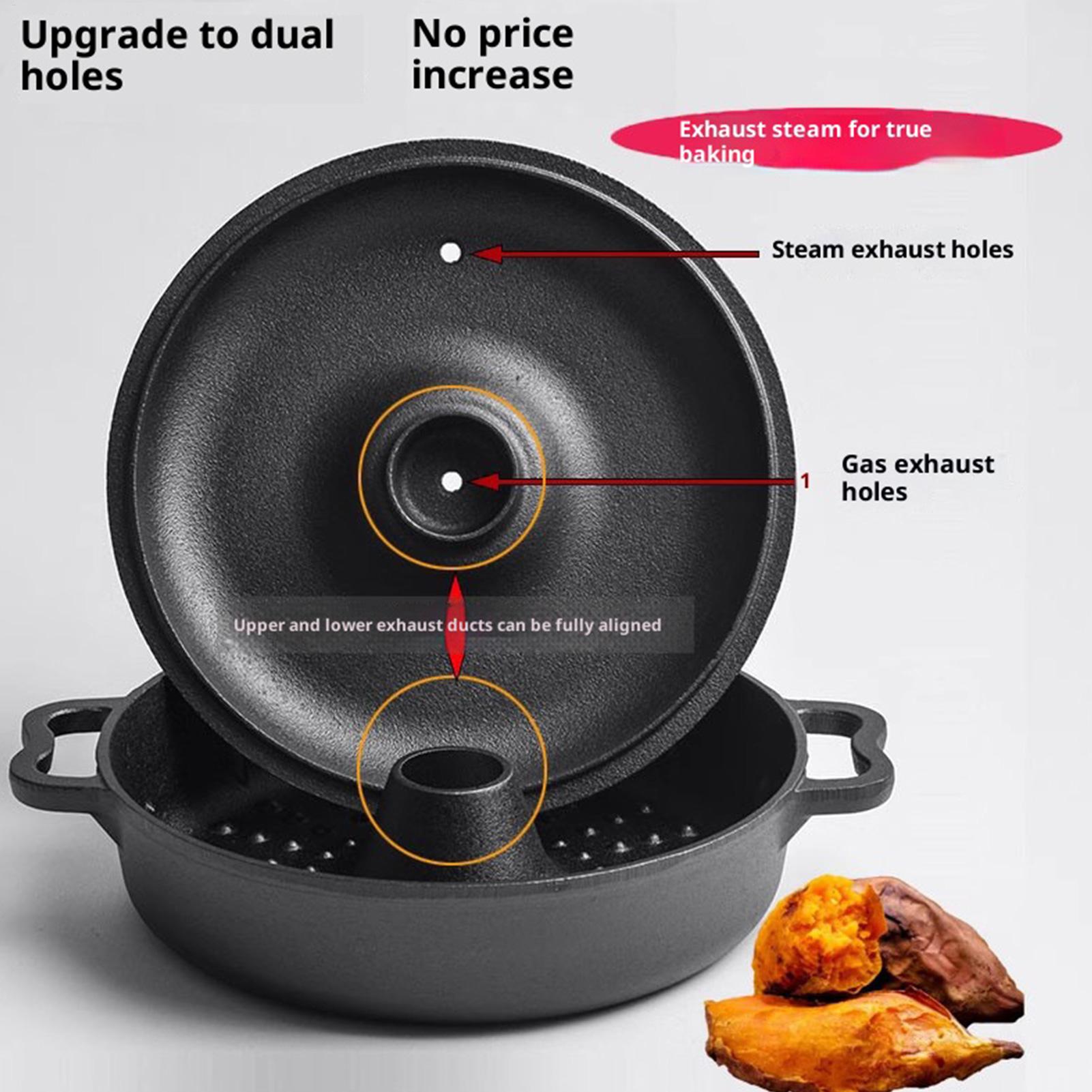 Camping Cooking Dutch Oven - Calderone in ghisa per cucinare Pentole