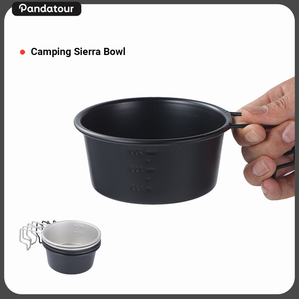 Camping Cooking Lightweight - Pandatour Ciotola da Campeggio Sierra con