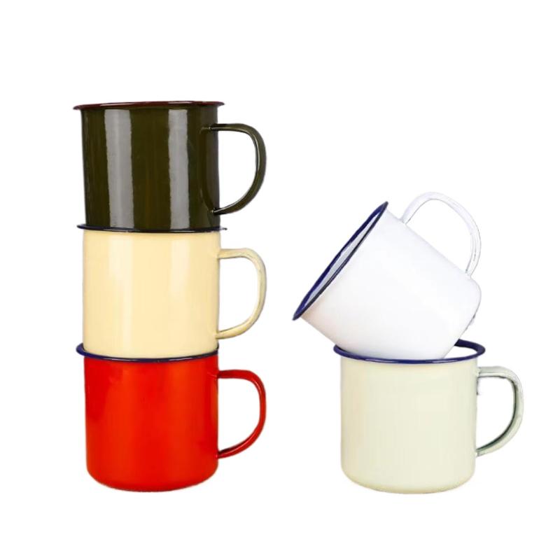 Camping Cooking Mug - 【M】Tazze da bere in smalto, disponibili