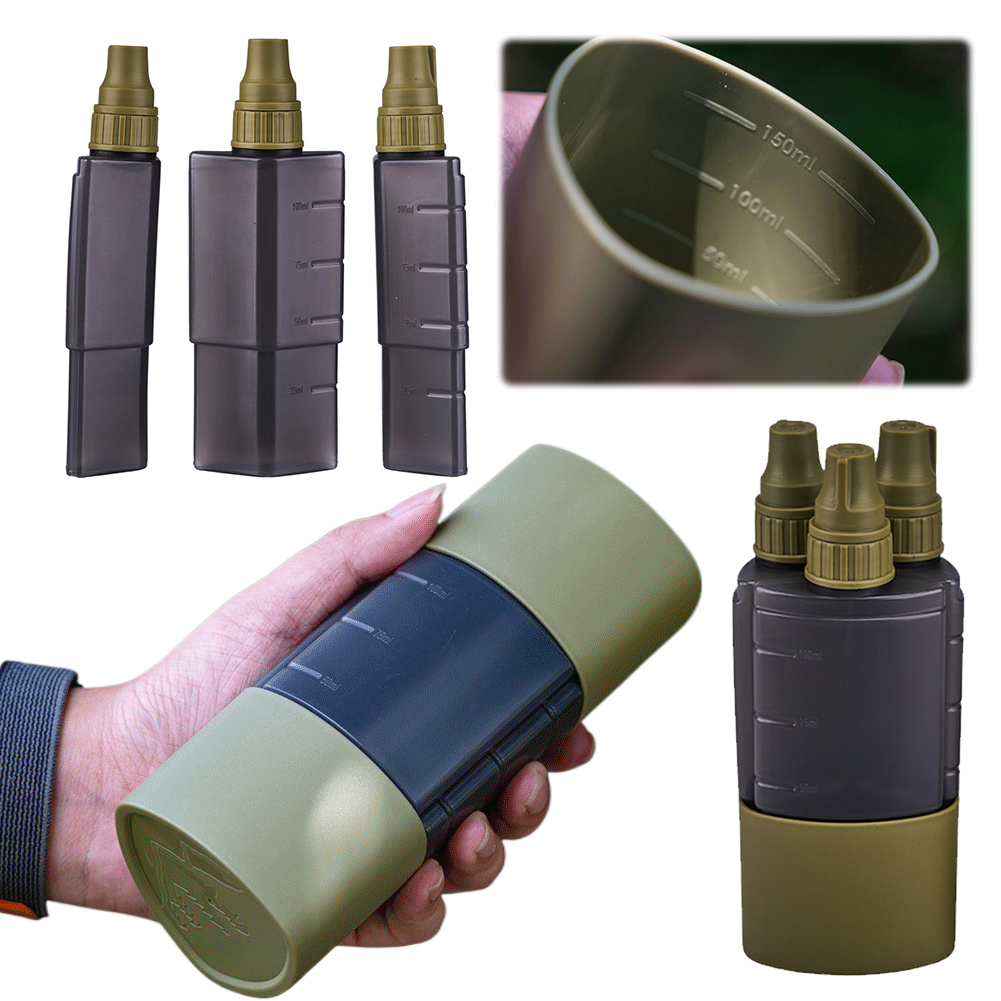 Camping Cooking Tool Set - 3 in 1 bottiglia per dispenser
