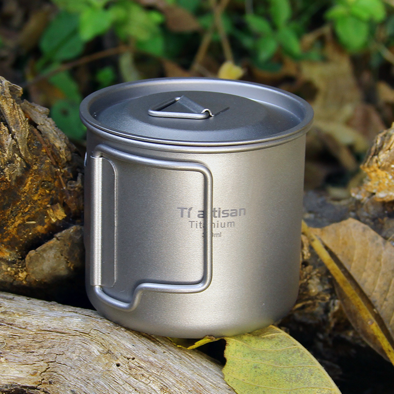 Camping Cooking Mug - Tazza da campeggio Tiartisan ultraleggera in