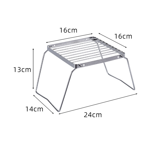 Camping Cooking Gear - Supporto per Fornello da Esterno in
