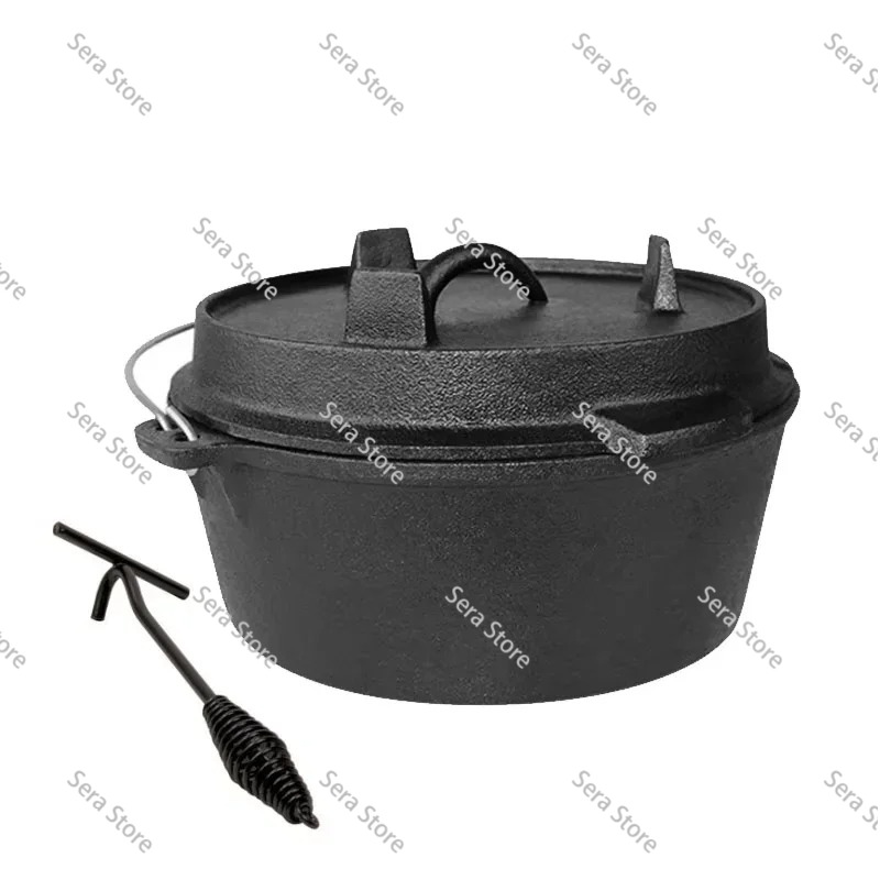 Camp Dutch Oven Cast - Pentola in ghisa da 25 cm