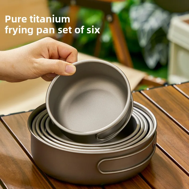 Camping Cooking Set Lightweight - Set di pentole da esterno in