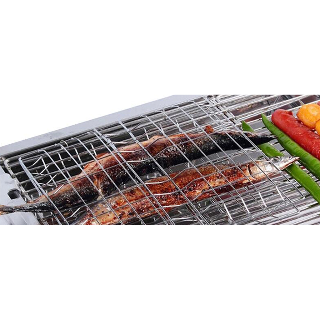 Camping Cooking Tool Set - Cestello per Barbecue di Alta Qualità,