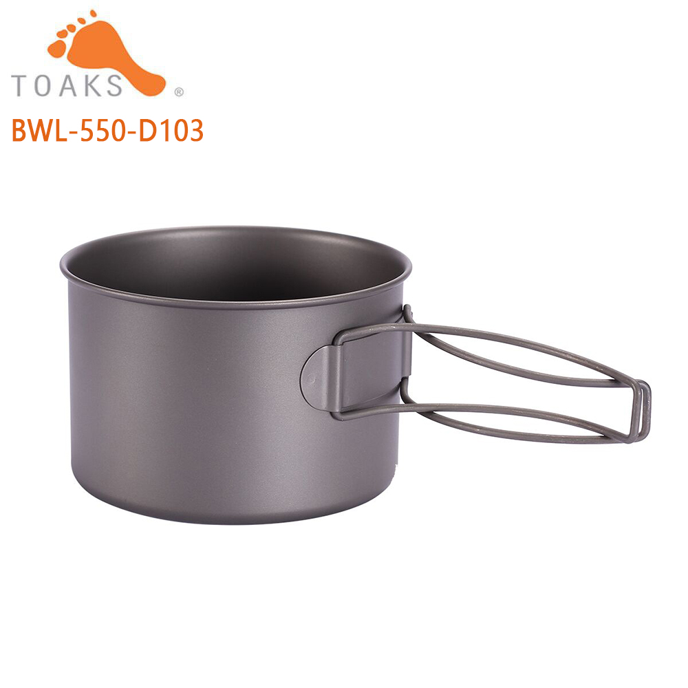 TOAKS BWL-550 di Titanio di Ca - Camping Cooking Set Lightweight recensione e prezzo