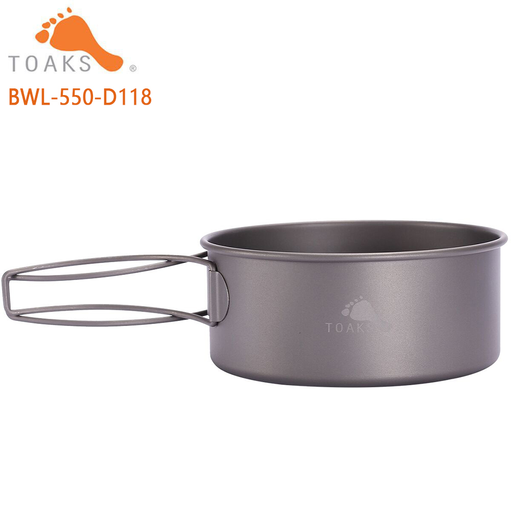 TOAKS BWL-550 di Titanio di Ca - Camping Cooking Set Lightweight recensione e prezzo