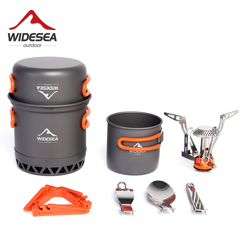 Widesea Camping Pentole ultral - Camping Cooking Kit Box recensione e prezzo