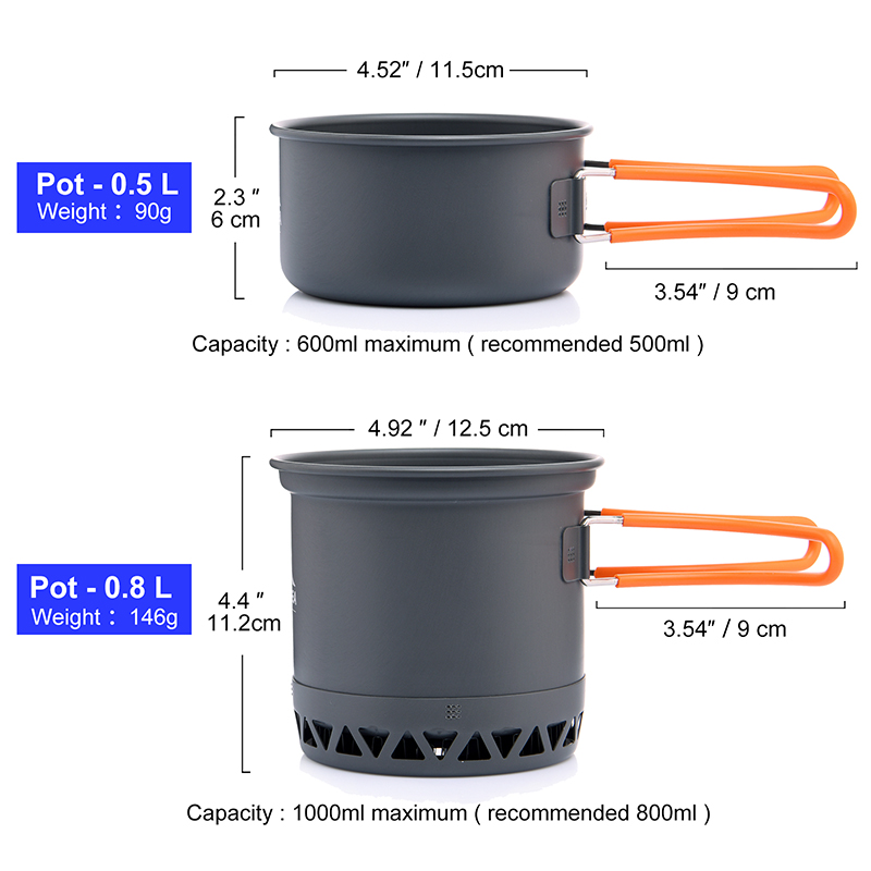 Widesea Camping Pentole ultral - Camping Cooking Kit Box recensione e prezzo