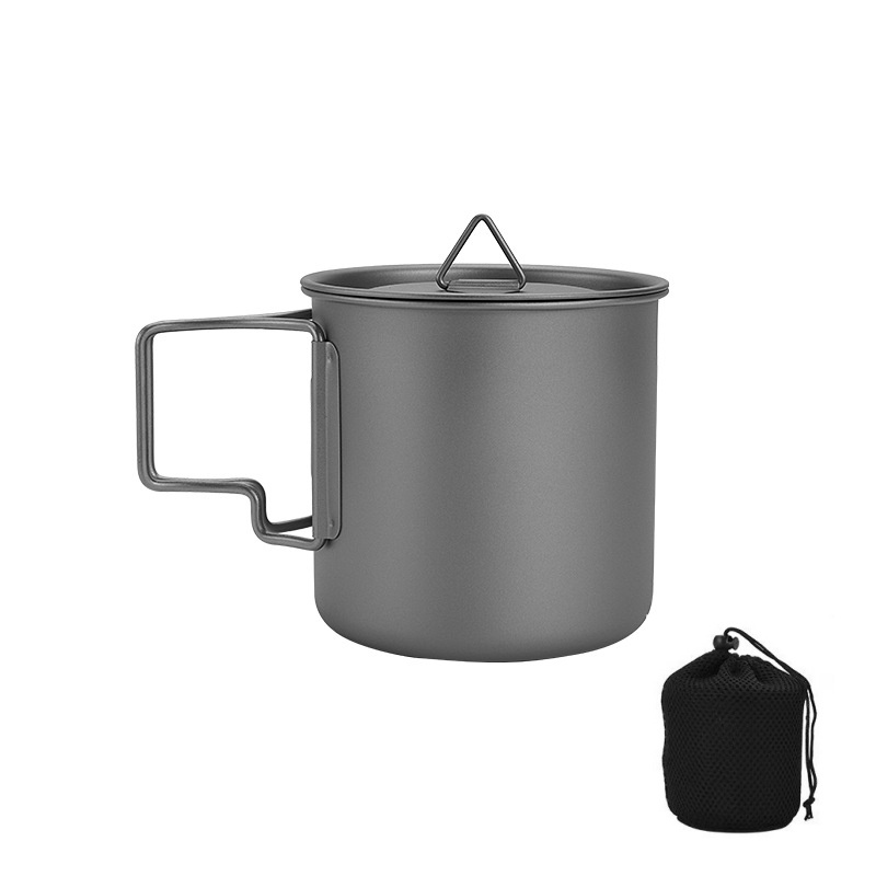 Tazza da campeggio in titanio  - Camping Cooking Tool Set recensione e prezzo