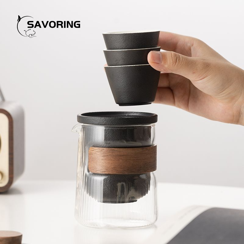 Semplice set da tè in ceramica - Camping Cooking Gear recensione e prezzo
