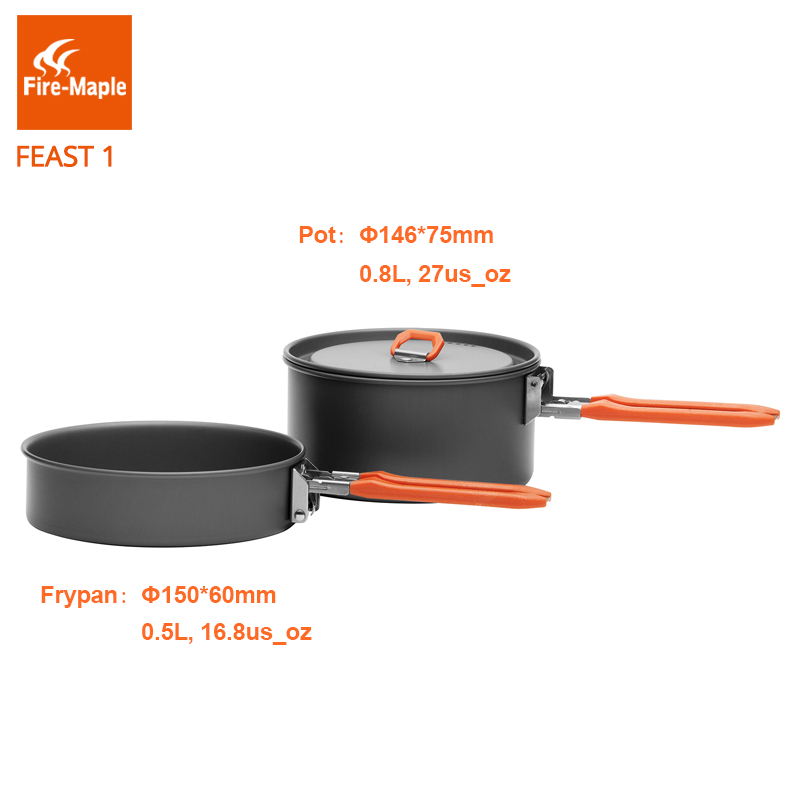 Fuoco Maple festa 1 campeggio  - Camping Cooking Kit Box recensione e prezzo