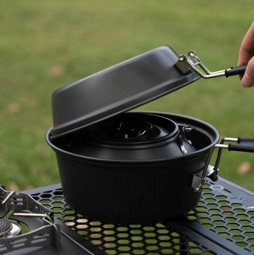 Set di pentole da campeggio in - Camping Cooking Gear recensione e prezzo