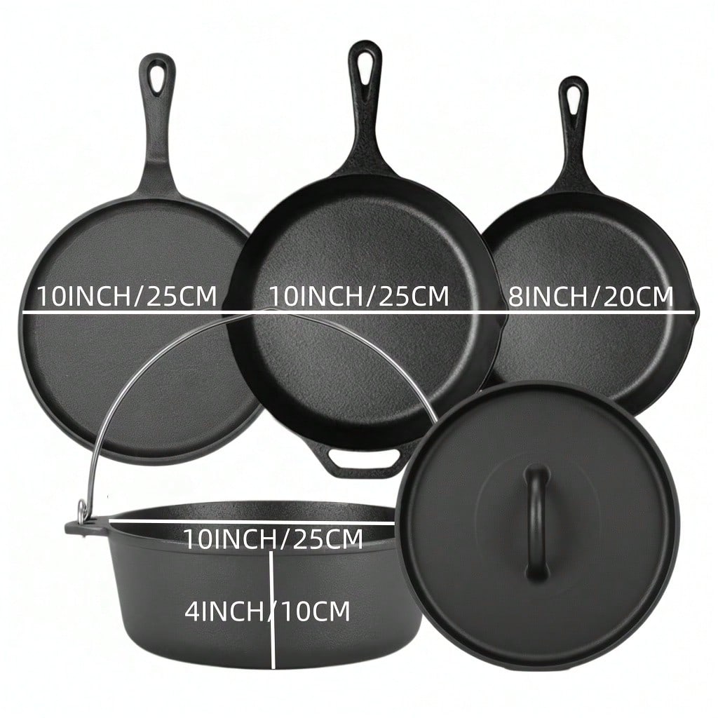PACILACK Set di Pentole e Pade - Camping Cooking Dutch Oven recensione e prezzo