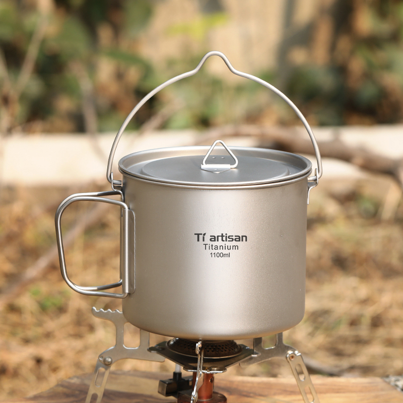 Tiartisan Titanium 1.1L Set da - Camping Cooking Mug recensione e prezzo