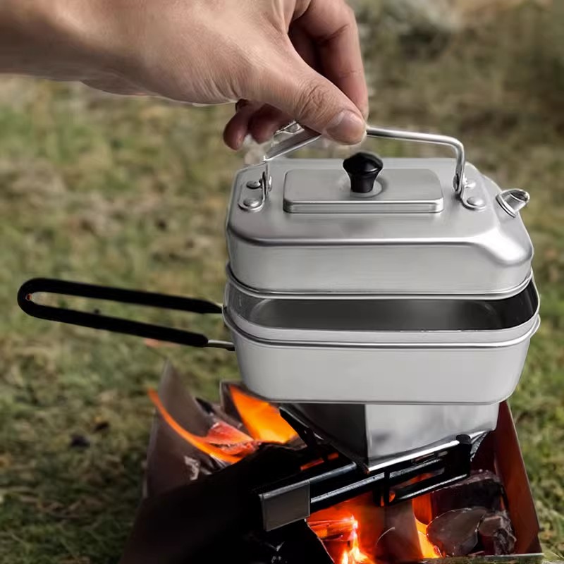 Ultraleggero portatile Picnic  - Camping Cooking Kettle recensione e prezzo