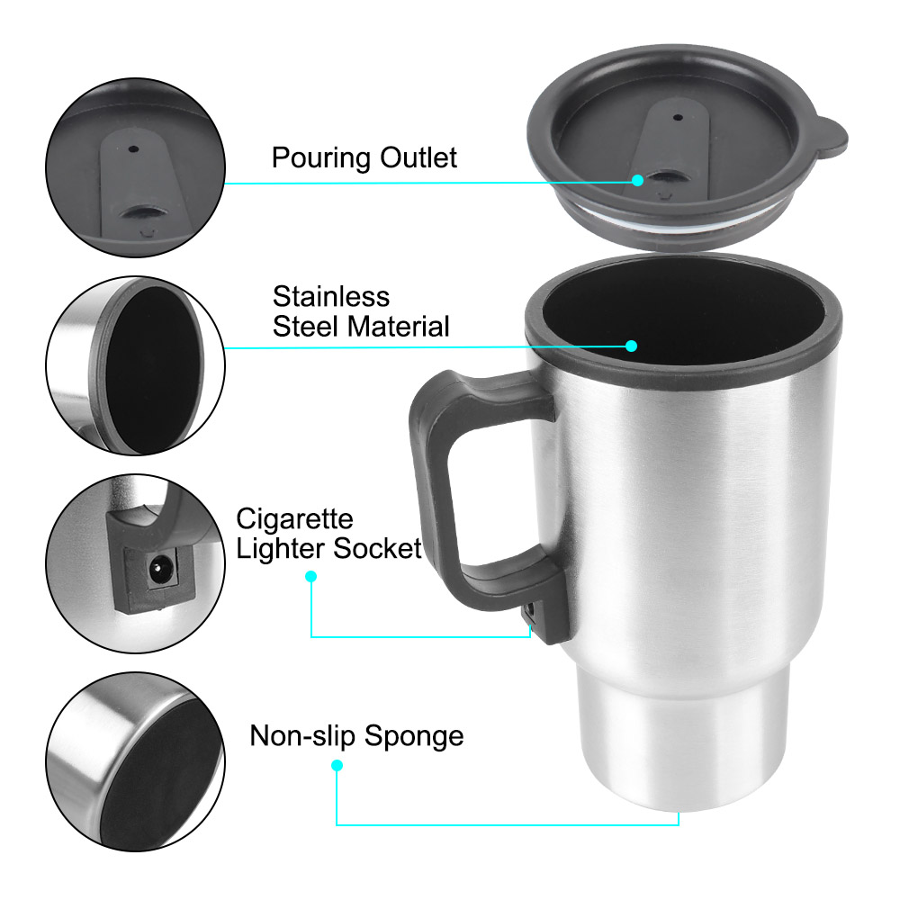 12V 450ml tazza da caffè per a - Camping Cooking Can recensione e prezzo