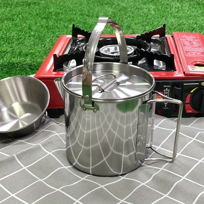 Bollitore in acciaio da estern - Camping Cooking Mug recensione e prezzo