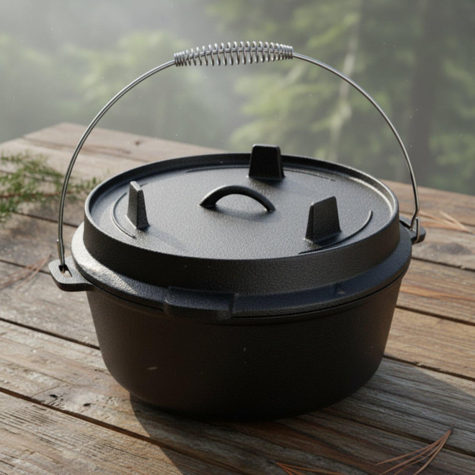 Forno Olandese in Ghisa per Es - Camp Dutch Oven Cast recensione e prezzo