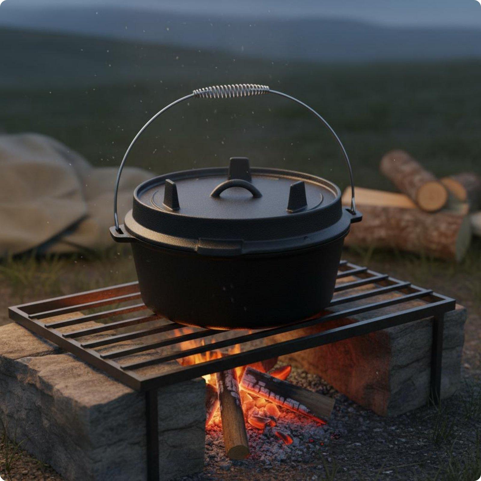 Forno Olandese in Ghisa per Es - Camp Dutch Oven Cast recensione e prezzo