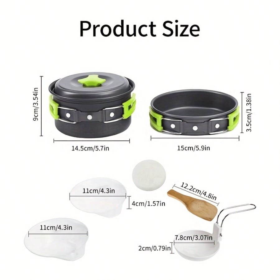 Set da campeggio per cucinare: - Camping Cooking Gear recensione e prezzo