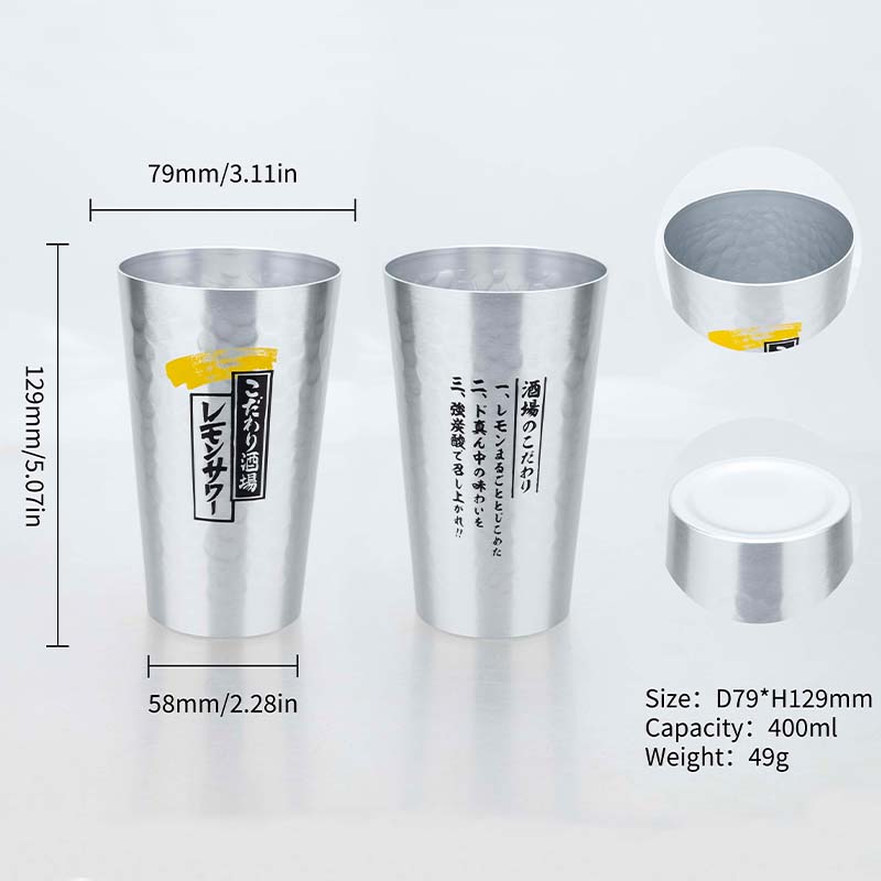 Set di tazze da birra in allum - Camping Cooking Mug recensione e prezzo