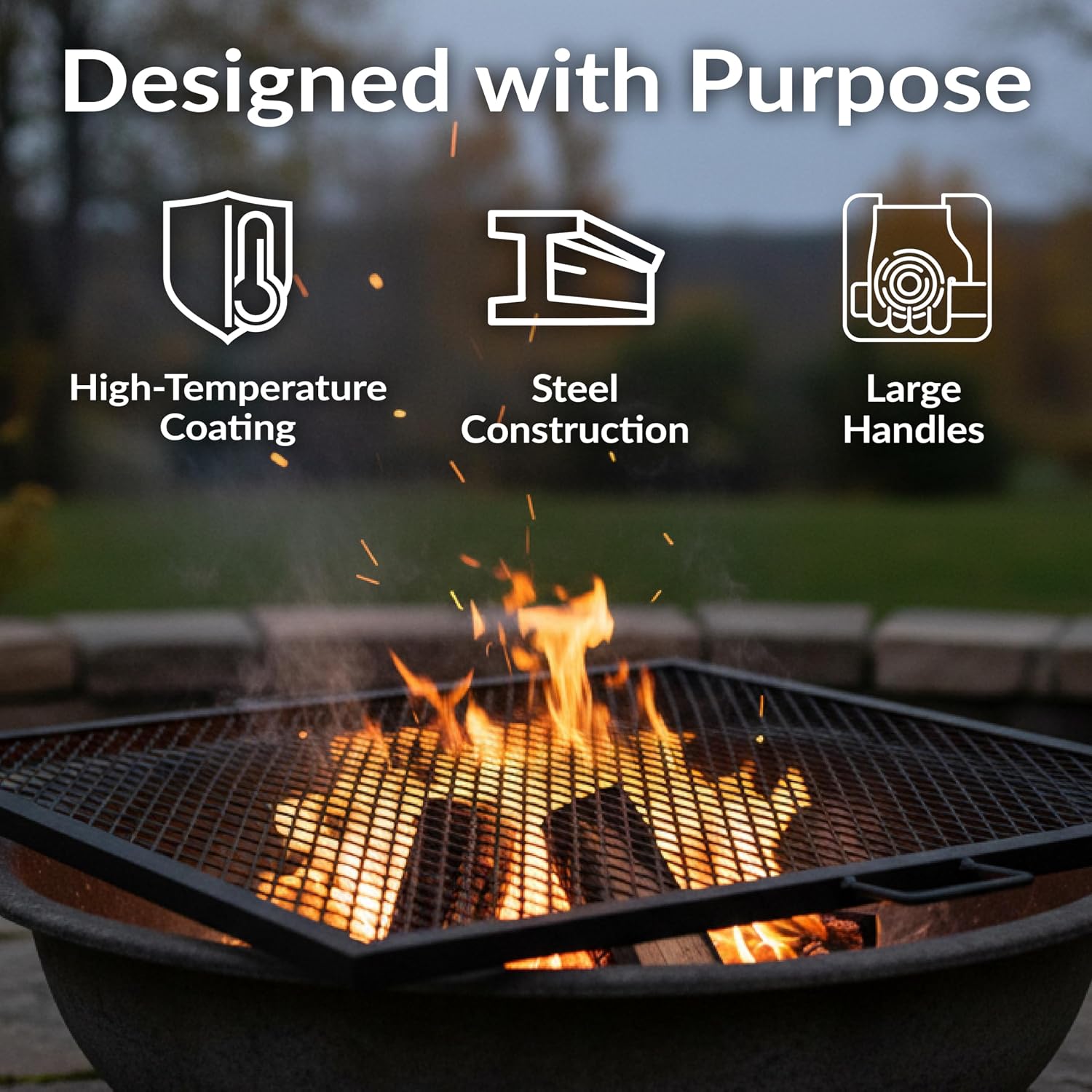 Griglia per braciere in acciai - Camping Cooking Rack recensione e prezzo