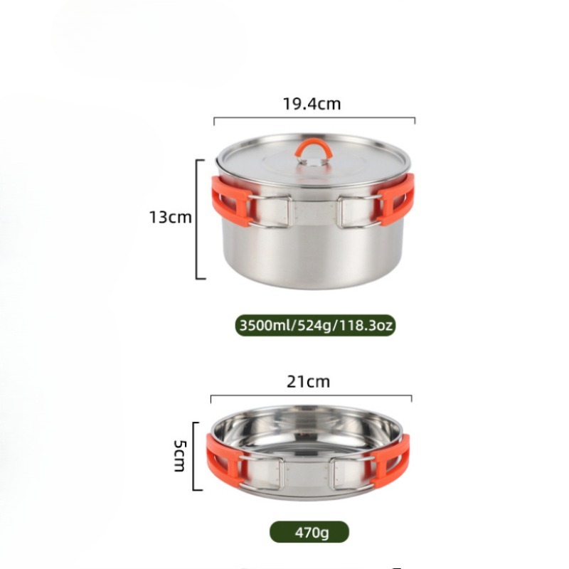 Set di utensili da cucina da c - Camping Cooking Set Lightweight recensione e prezzo