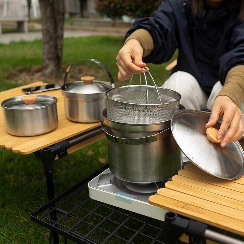NOBANA Il più nuovo set di pen - Camping Cooking Kettle recensione e prezzo