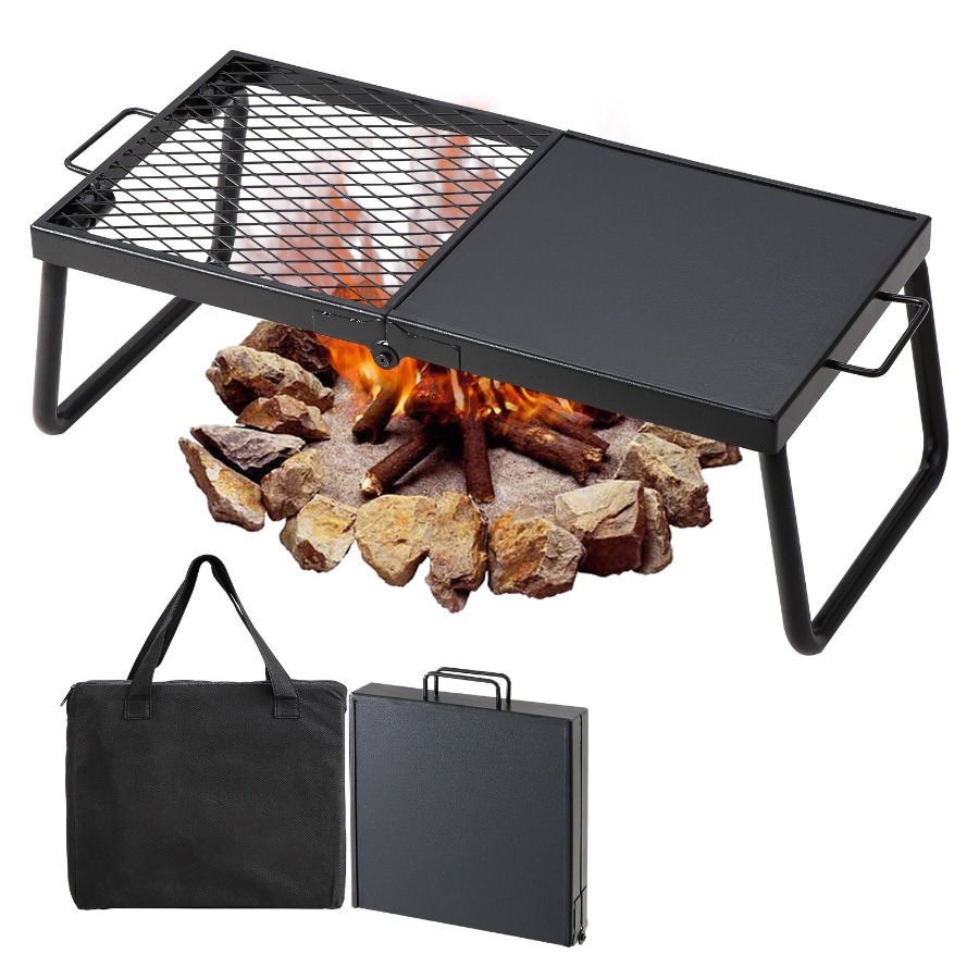 Griglia Pieghevole per Falò in - Camping Cooking Over Fire recensione e prezzo