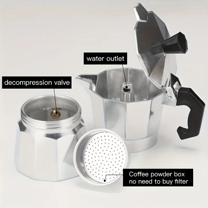 Caffettiera Moka Classica in A - Camping Cooking Gear recensione e prezzo