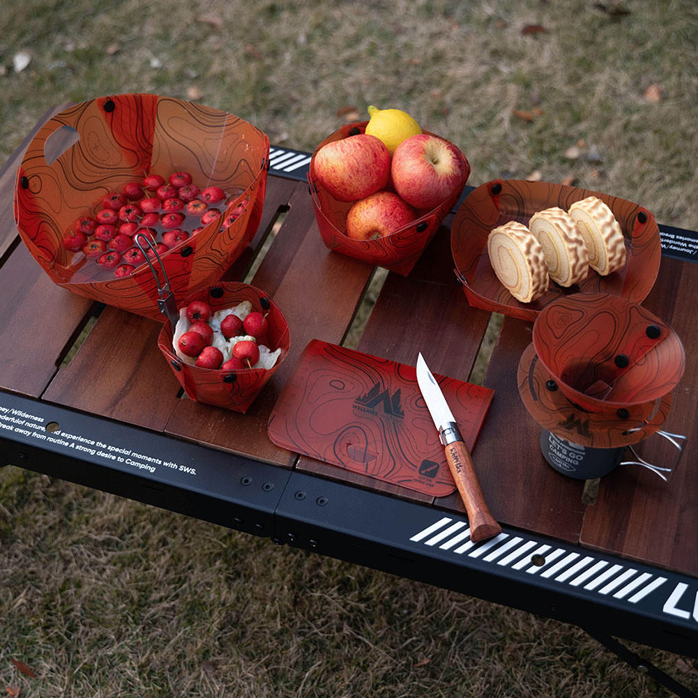Set di Stoviglie Pieghevoli Le - Camping Cooking Set Lightweight recensione e prezzo