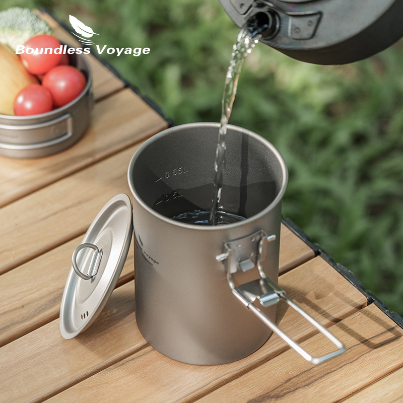 Boundless Voyage 900ml Titaniu - Camping Cooking Lightweight recensione e prezzo