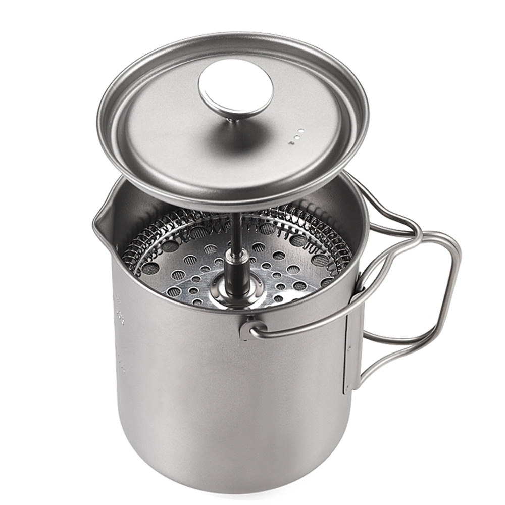 Lixada tazza da caffè in titan - Camping Cooking Mug recensione e prezzo