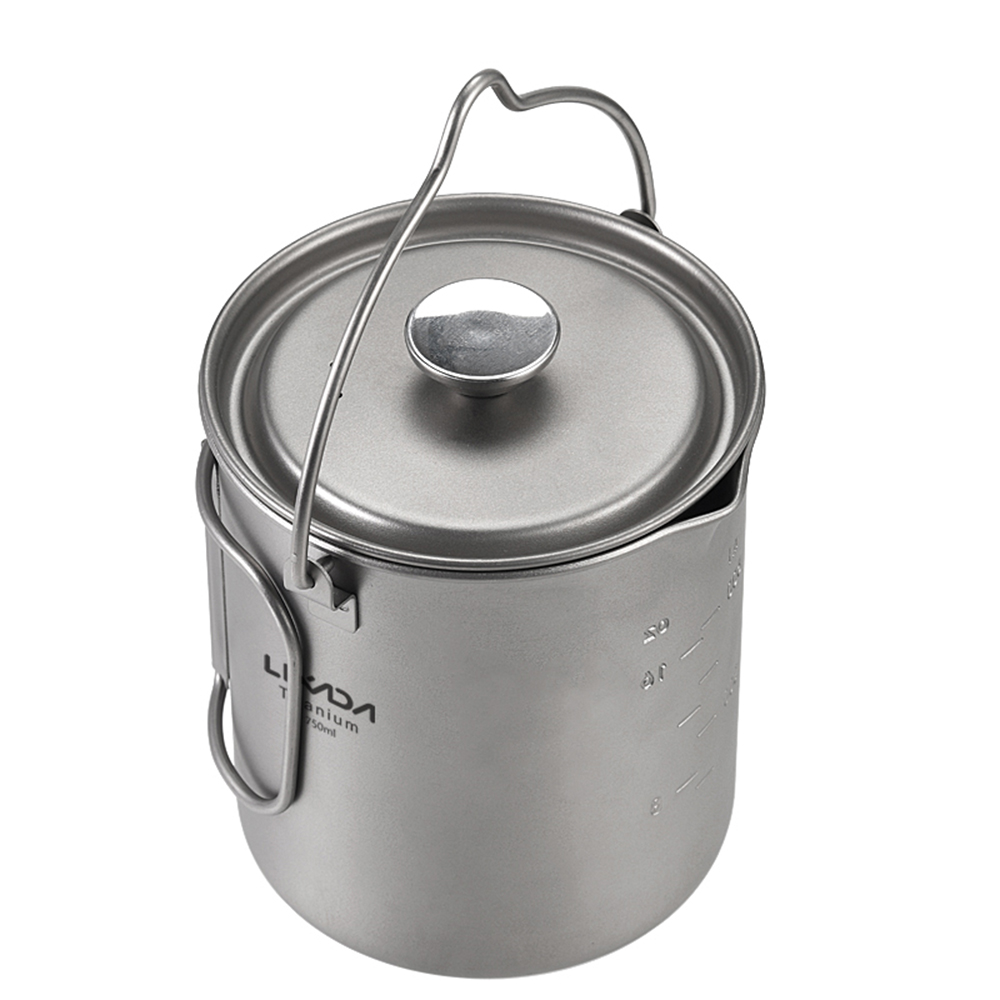 Lixada tazza da caffè in titan - Camping Cooking Mug recensione e prezzo
