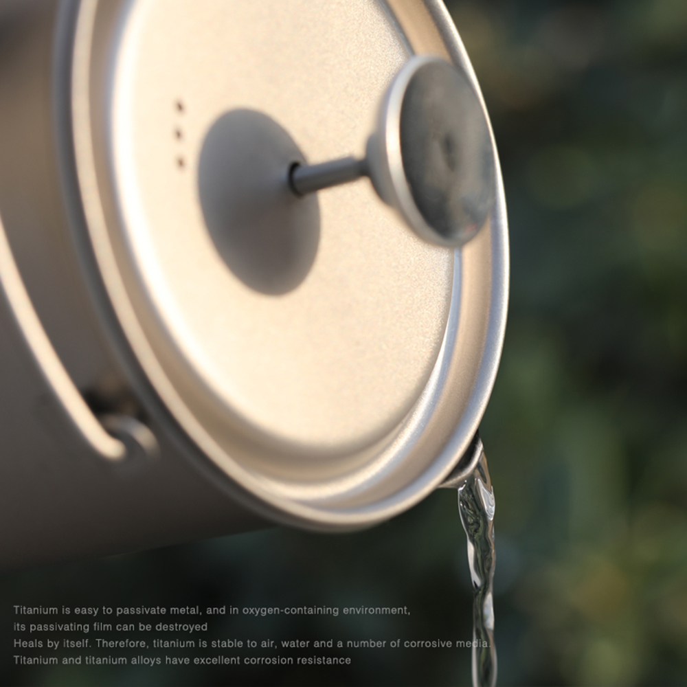 Lixada tazza da caffè in titan - Camping Cooking Mug recensione e prezzo