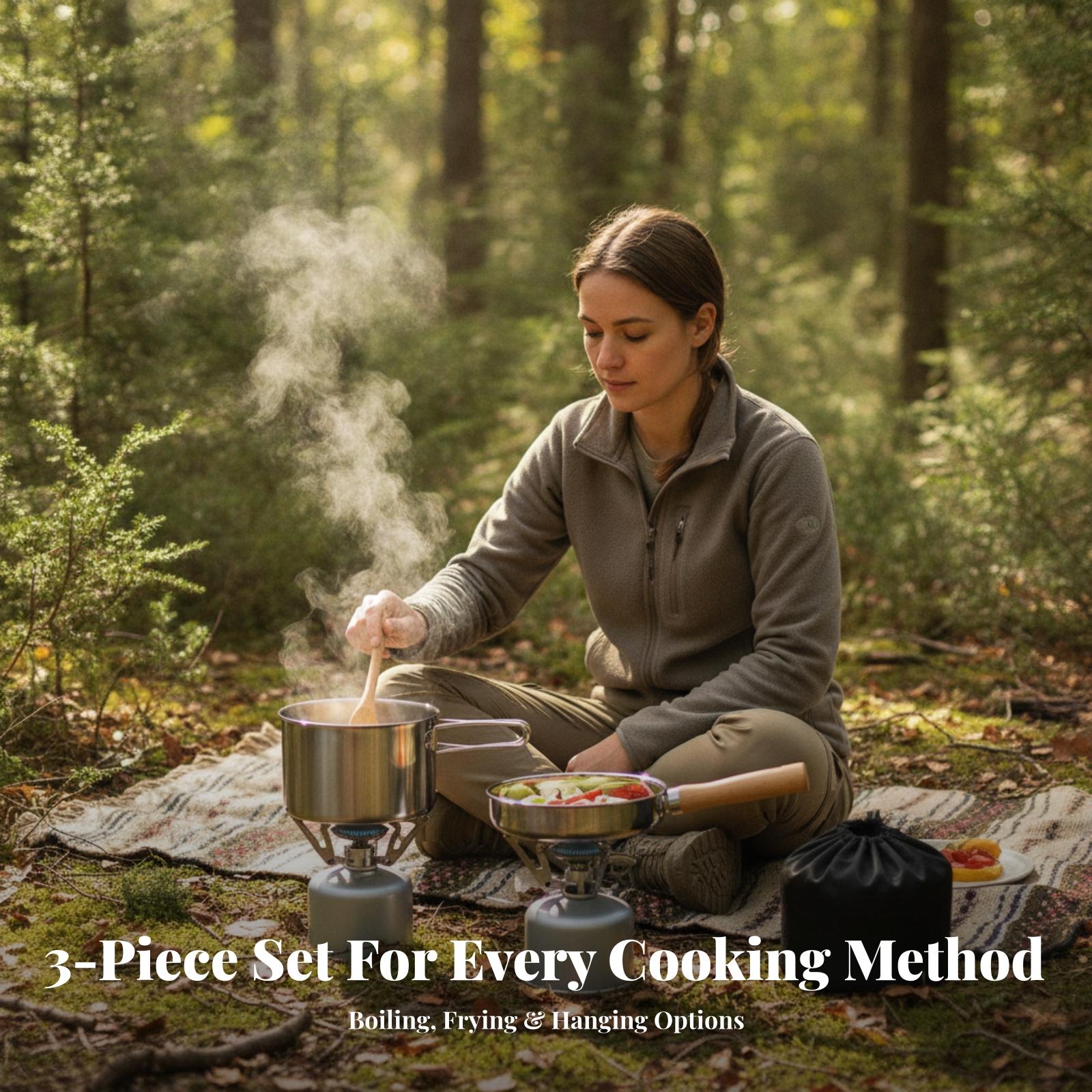 Bollitore da campeggio per uso - Camping Cooking Kettle recensione e prezzo