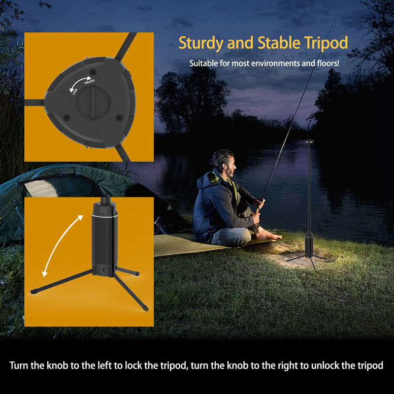 Lanterna da campeggio portatil - Camping Cooking Tripod recensione e prezzo