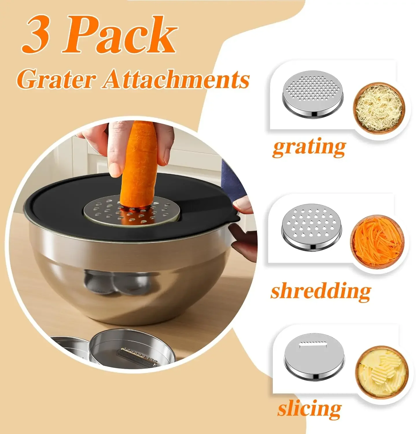 Set di 6 Ciotole in Acciaio In - Camping Cooking Tool Set recensione e prezzo