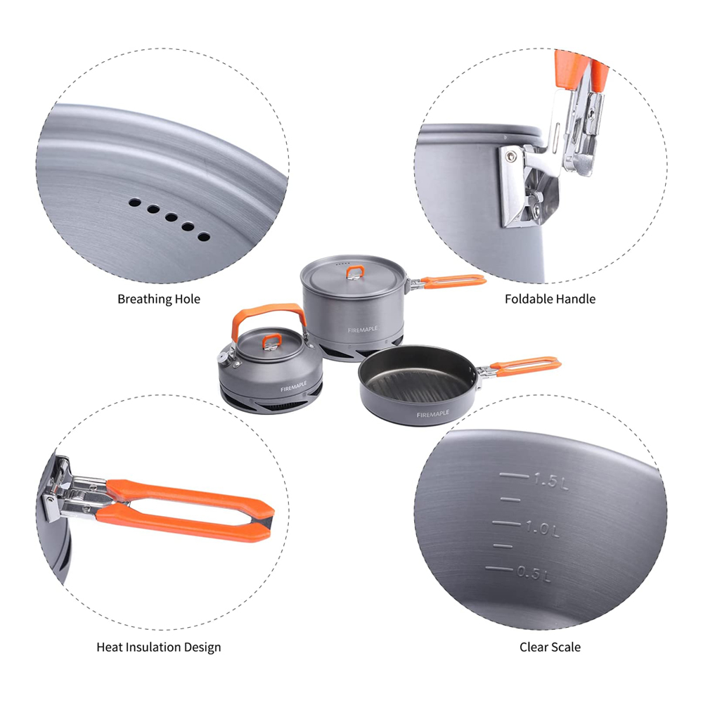 Fire Maple Campeggio Pentolame - Camping Cooking Kettle recensione e prezzo