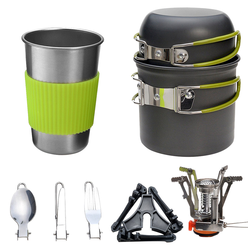 Set di Pentole da Campeggio Le - Camping Cooking Set Lightweight recensione e prezzo